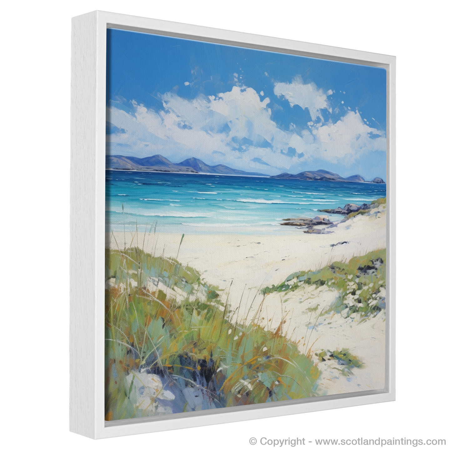 Traigh Mhor Impression: A Serene Scottish Beachscape