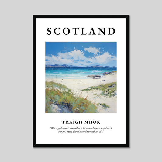 Poster of Traigh Mhor, Scotland.