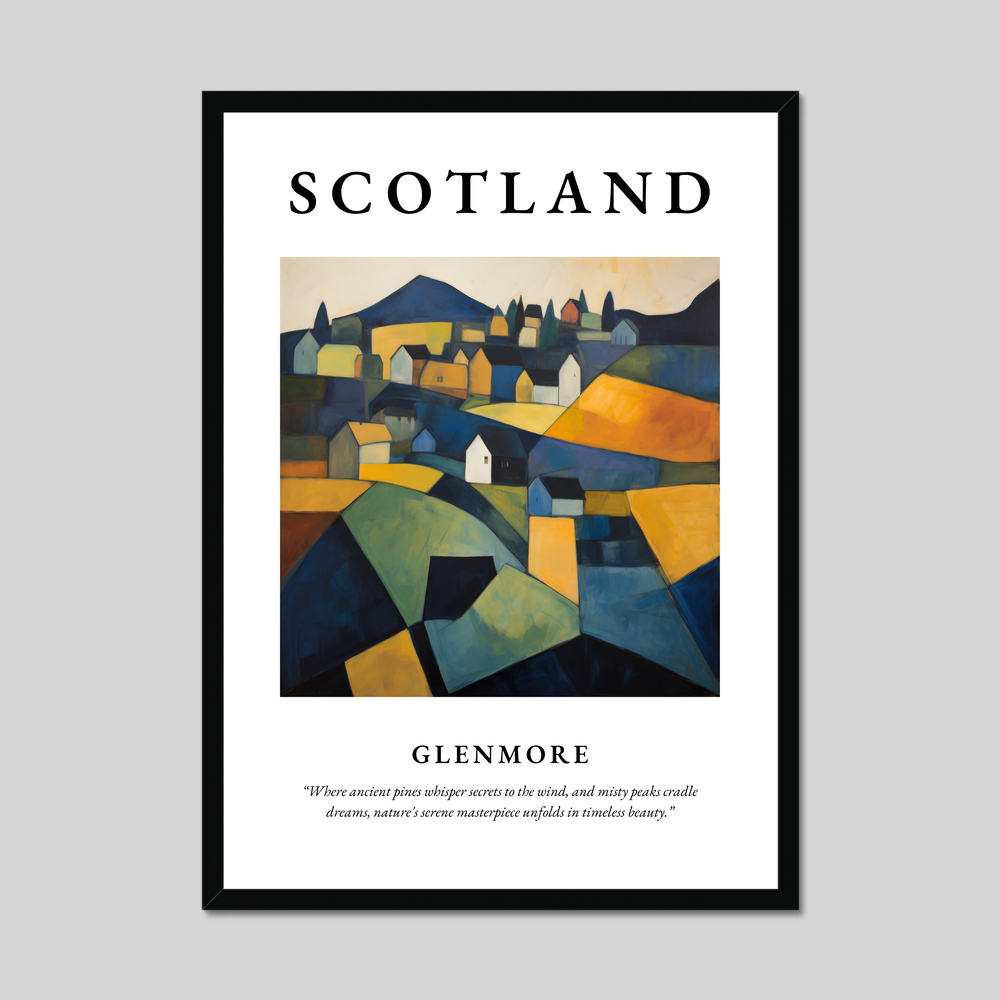 Poster of Glenmore, Scotland.