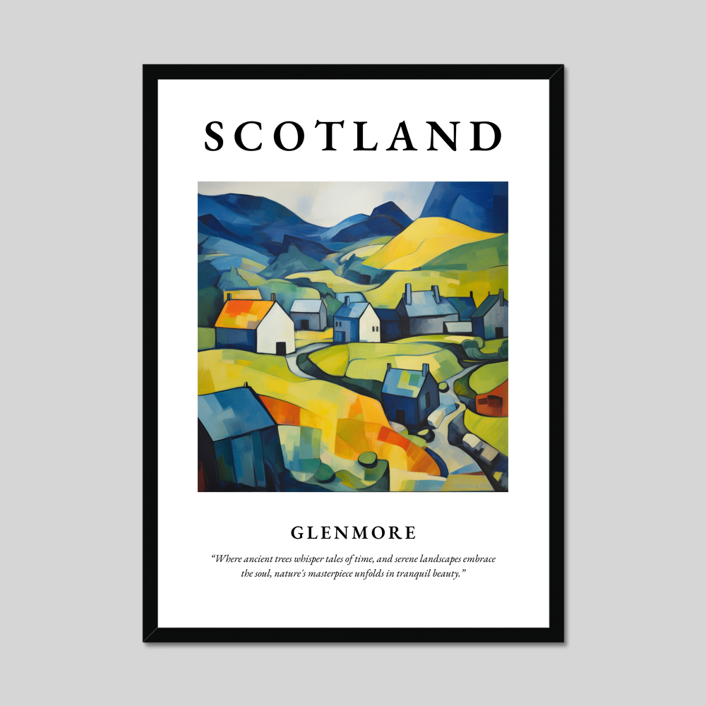 Poster of Glenmore, Scotland.