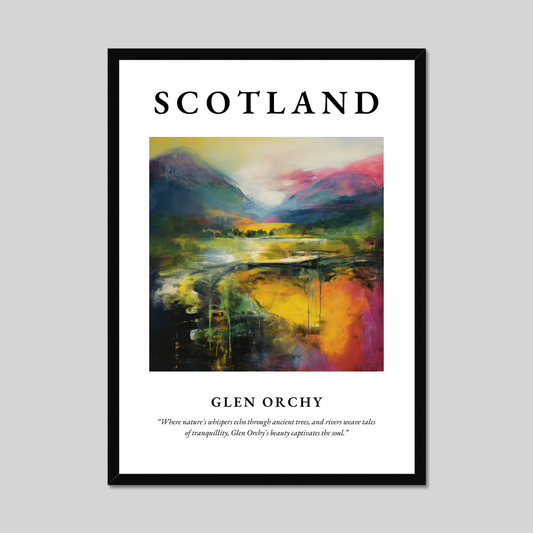 Poster of Glen Orchy, Scotland.