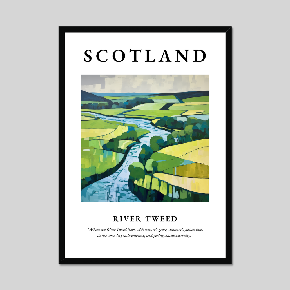 Poster of River Tweed, Scotland.