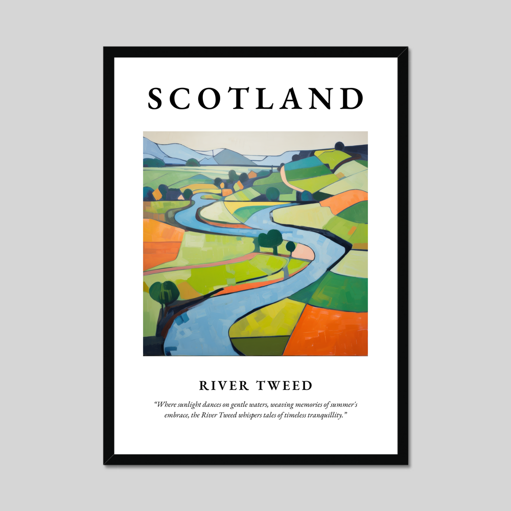 Poster of River Tweed, Scotland.