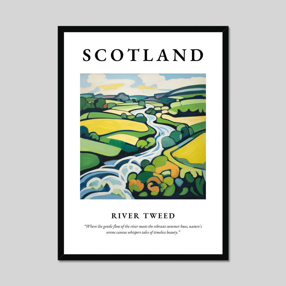 Poster of River Tweed, Scotland.