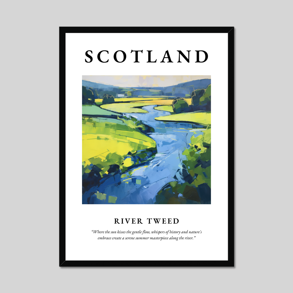 Poster of River Tweed, Scotland.