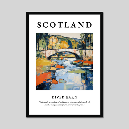 Poster of River Earn, Scotland.