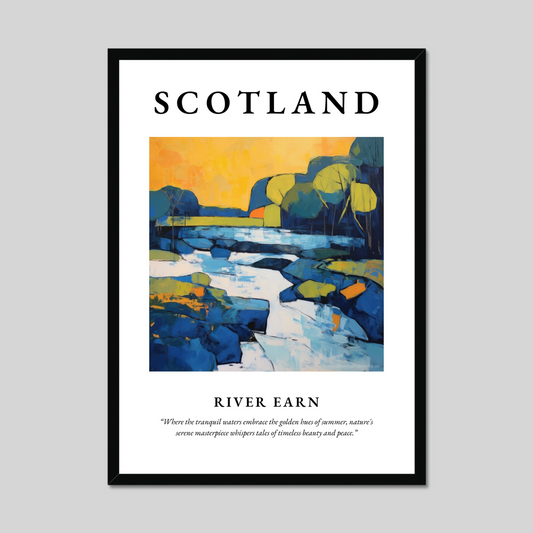 Poster of River Earn, Scotland.