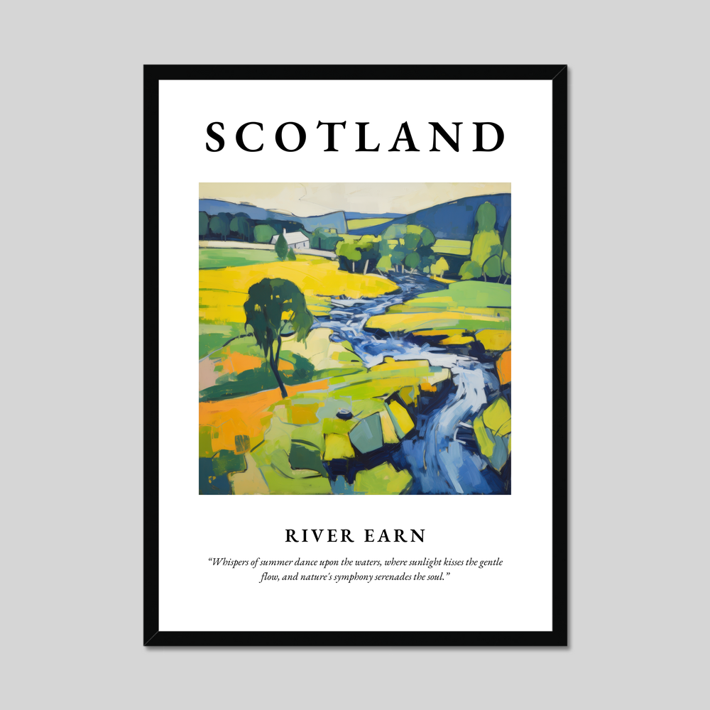 Poster of River Earn, Scotland.