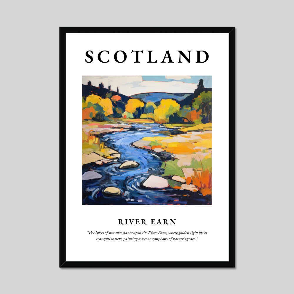 Poster of River Earn, Scotland.