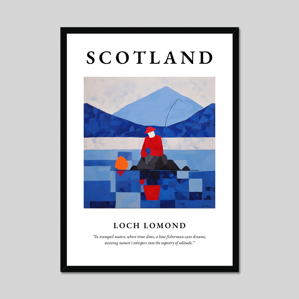 Poster of Loch Lomond, Scotland.