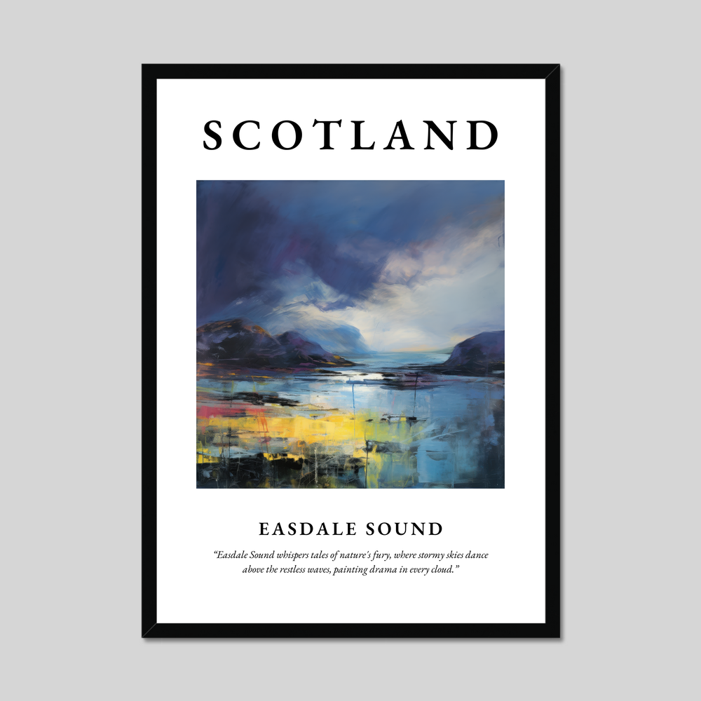 Poster of Easdale Sound, Scotland.