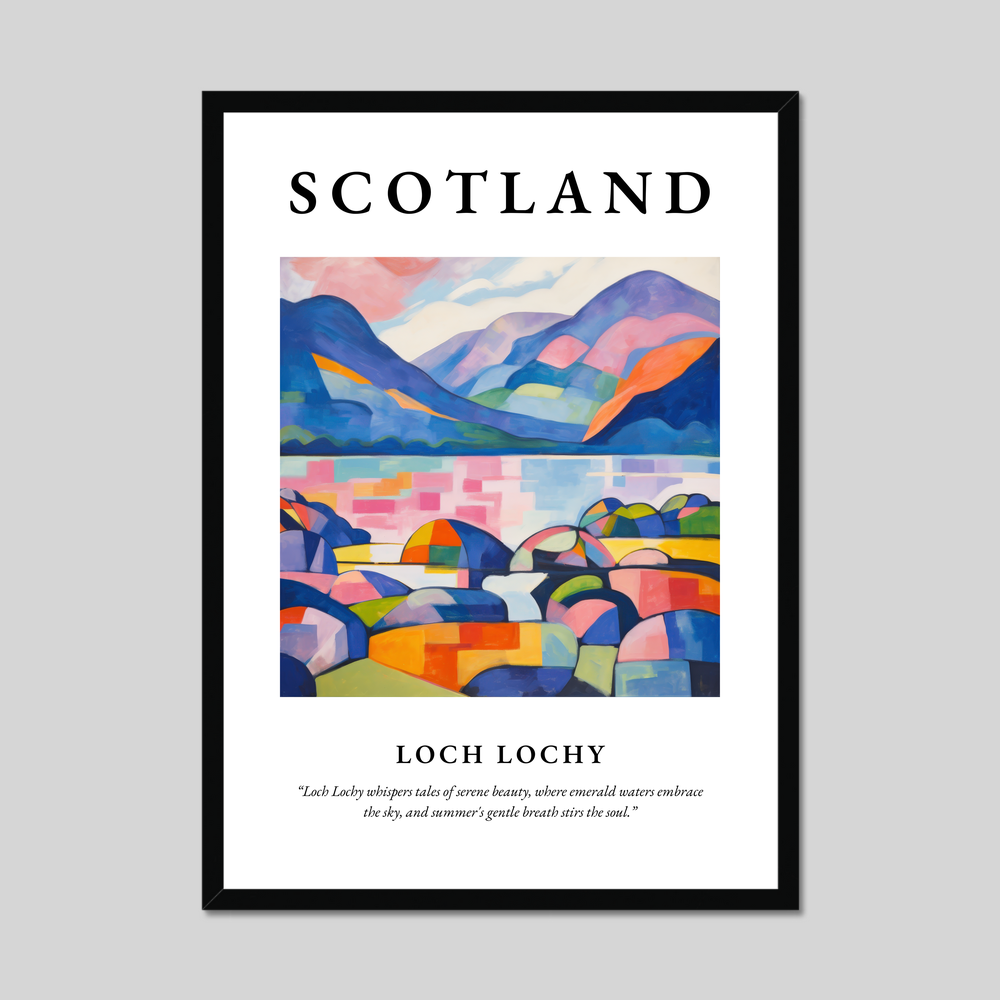 Poster of Loch Lochy, Scotland.