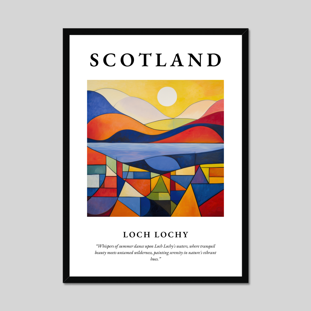 Poster of Loch Lochy, Scotland.