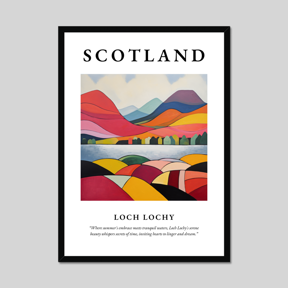 Poster of Loch Lochy, Scotland.