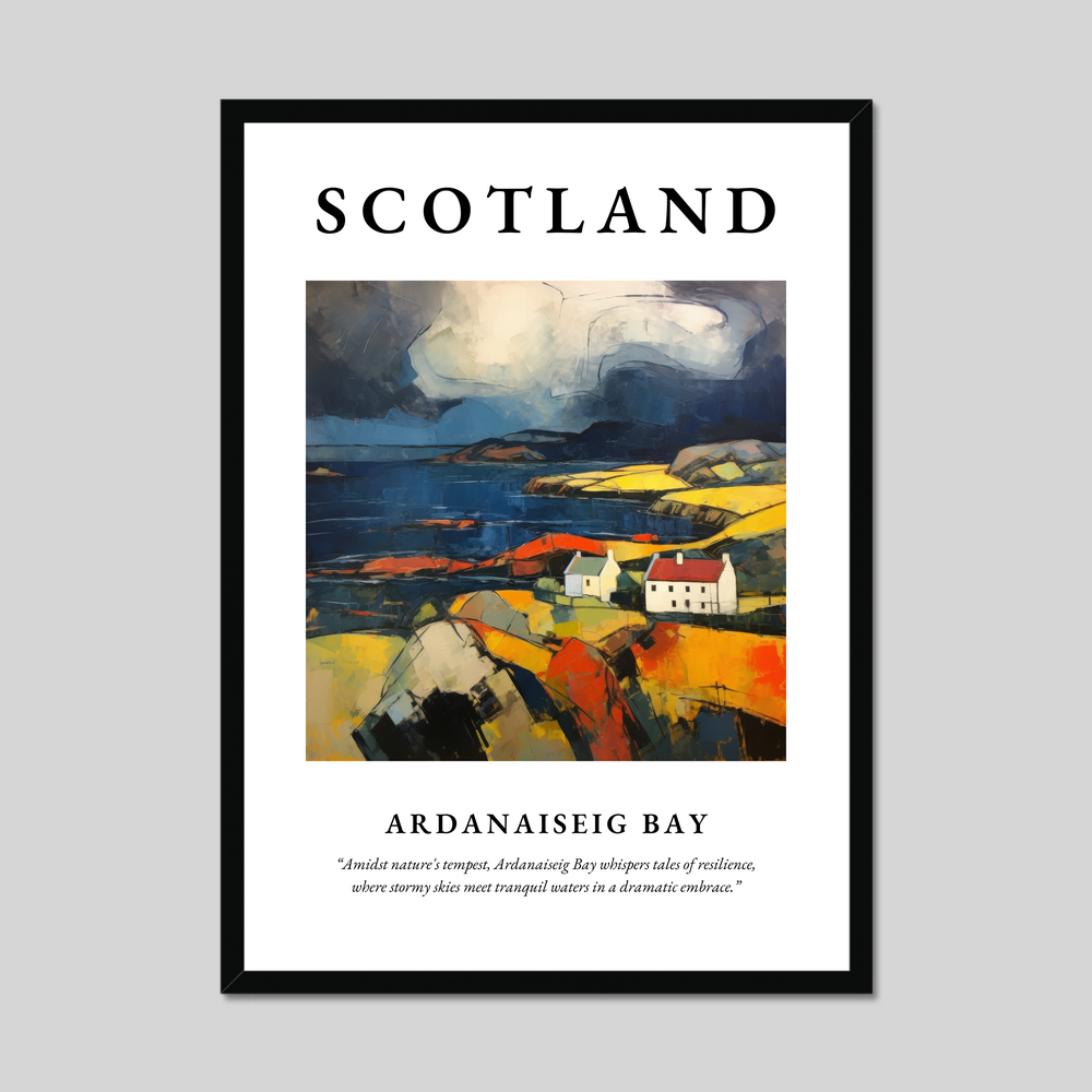 Poster of Ardanaiseig Bay, Scotland.