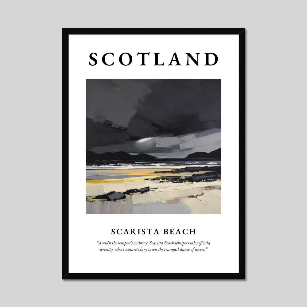 Poster of Scarista Beach, Scotland.