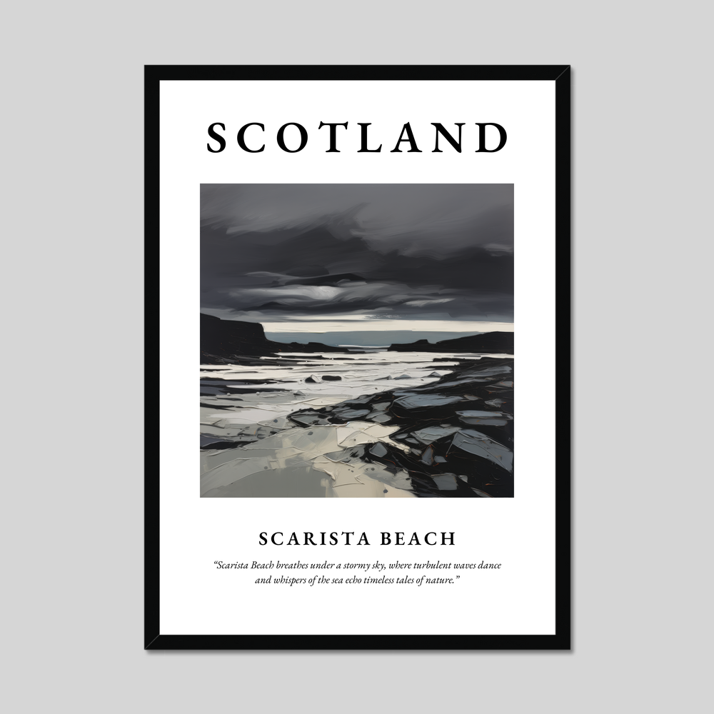 Poster of Scarista Beach, Scotland.