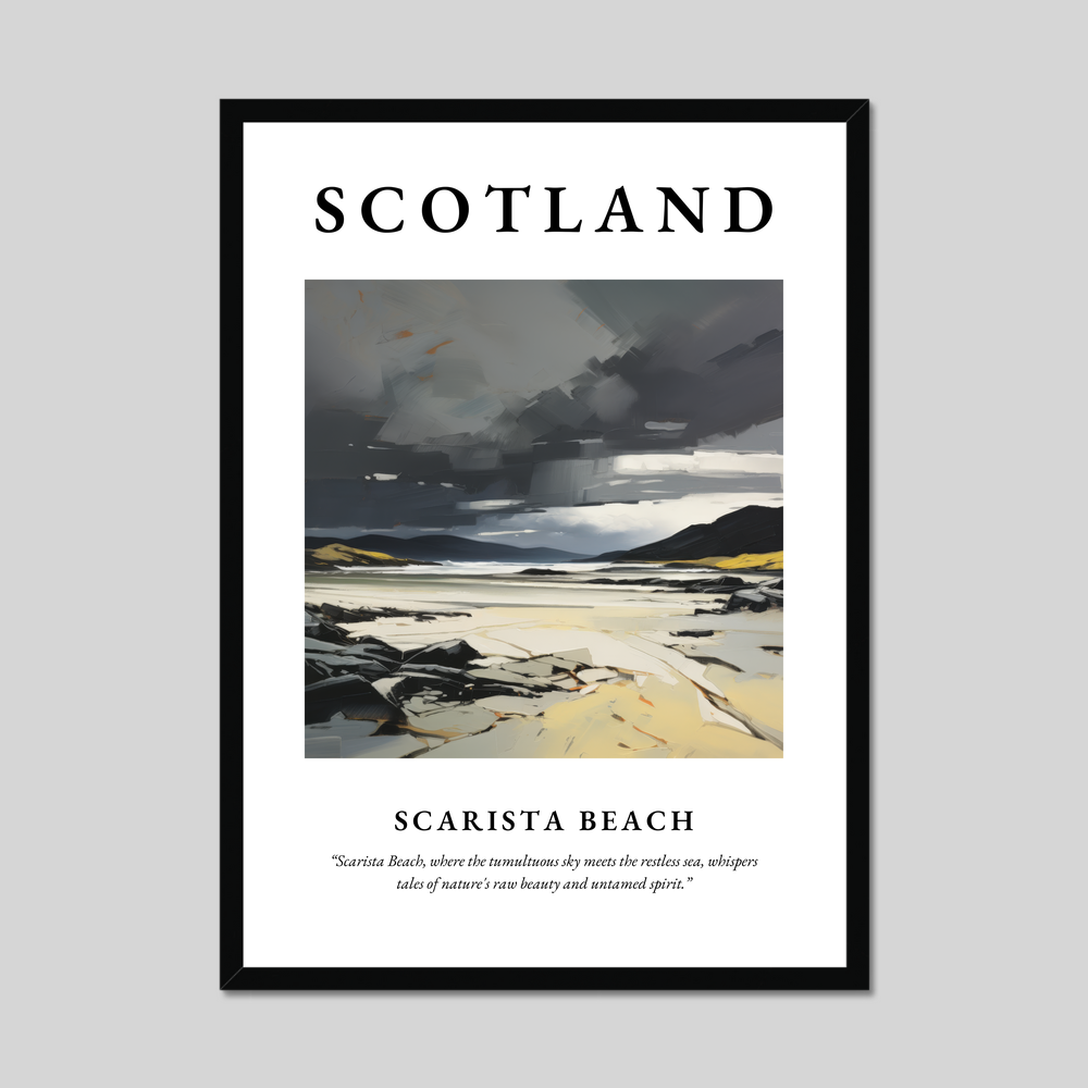 Poster of Scarista Beach, Scotland.