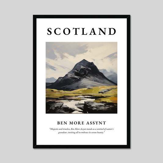 Poster of Ben More Assynt, Scotland.