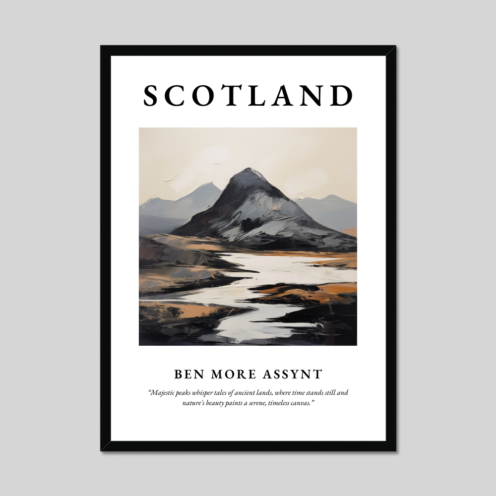 Poster of Ben More Assynt, Scotland.