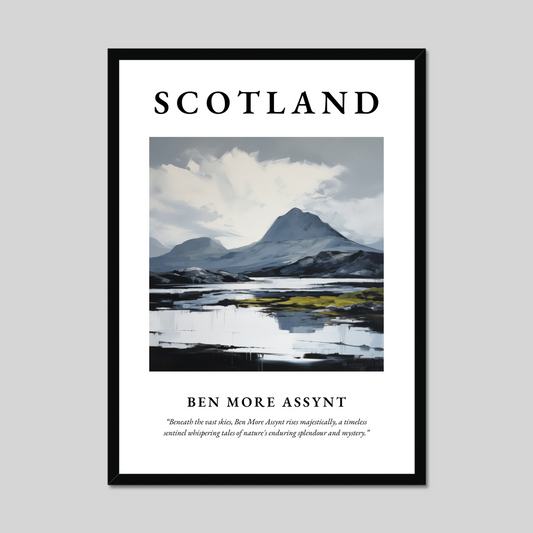 Poster of Ben More Assynt, Scotland.