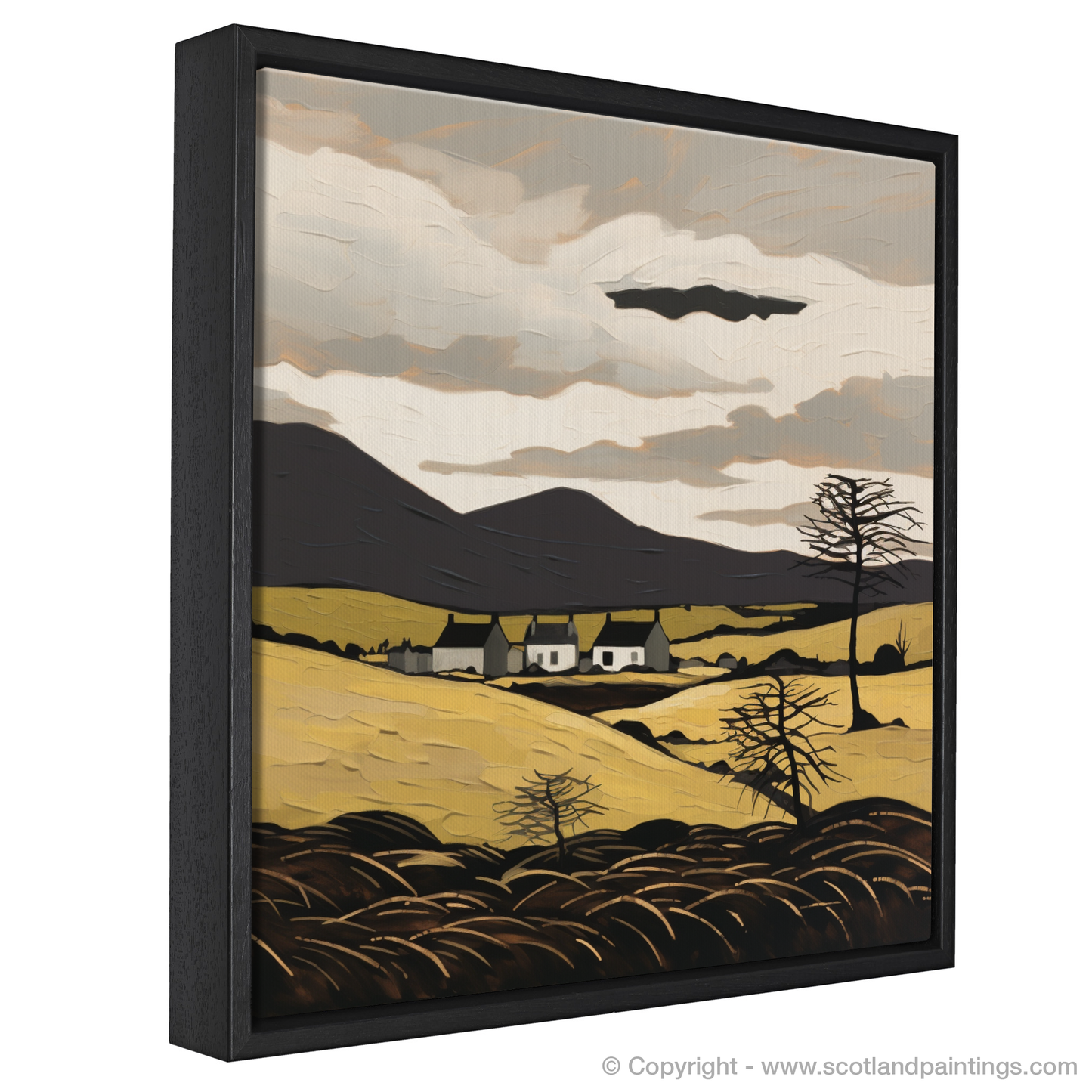 Painting and Art Print of Glenlivet, Moray entitled "Wild Splendour of Glenlivet Moray".