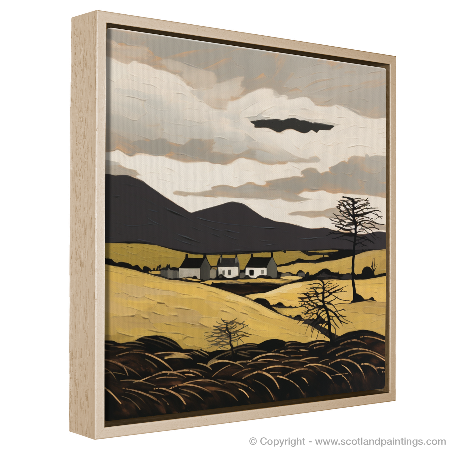 Painting and Art Print of Glenlivet, Moray entitled "Wild Splendour of Glenlivet Moray".