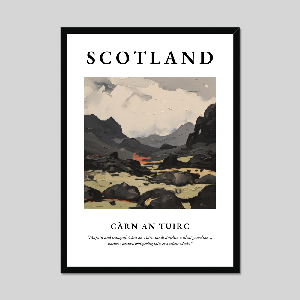 Poster of Càrn an Tuirc, Scotland.