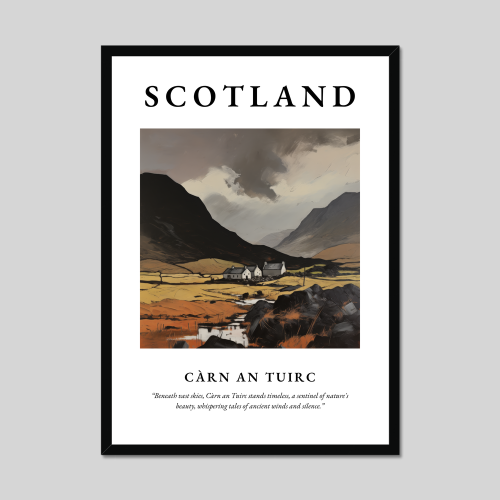 Poster of Càrn an Tuirc, Scotland.