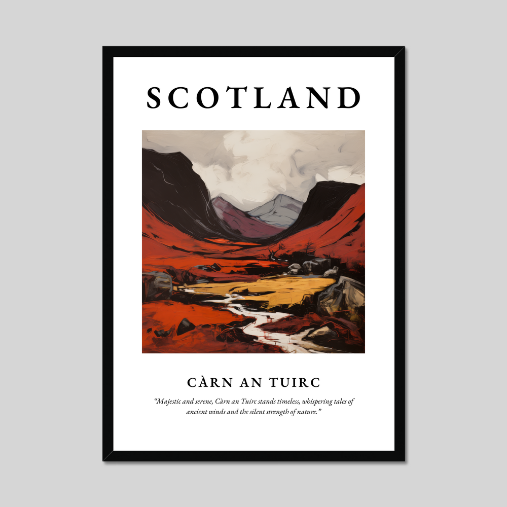 Poster of Càrn an Tuirc, Scotland.