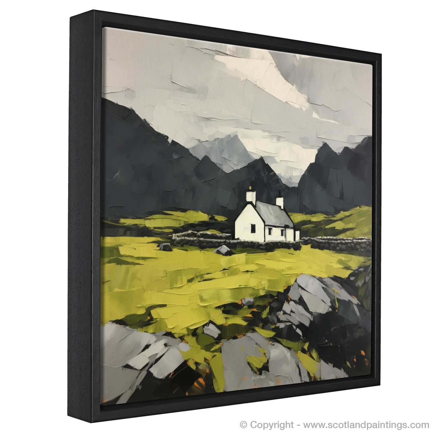 Painting and Art Print of Ben Vane. Majestic Wilderness: An Expressionist Ode to Ben Vane.