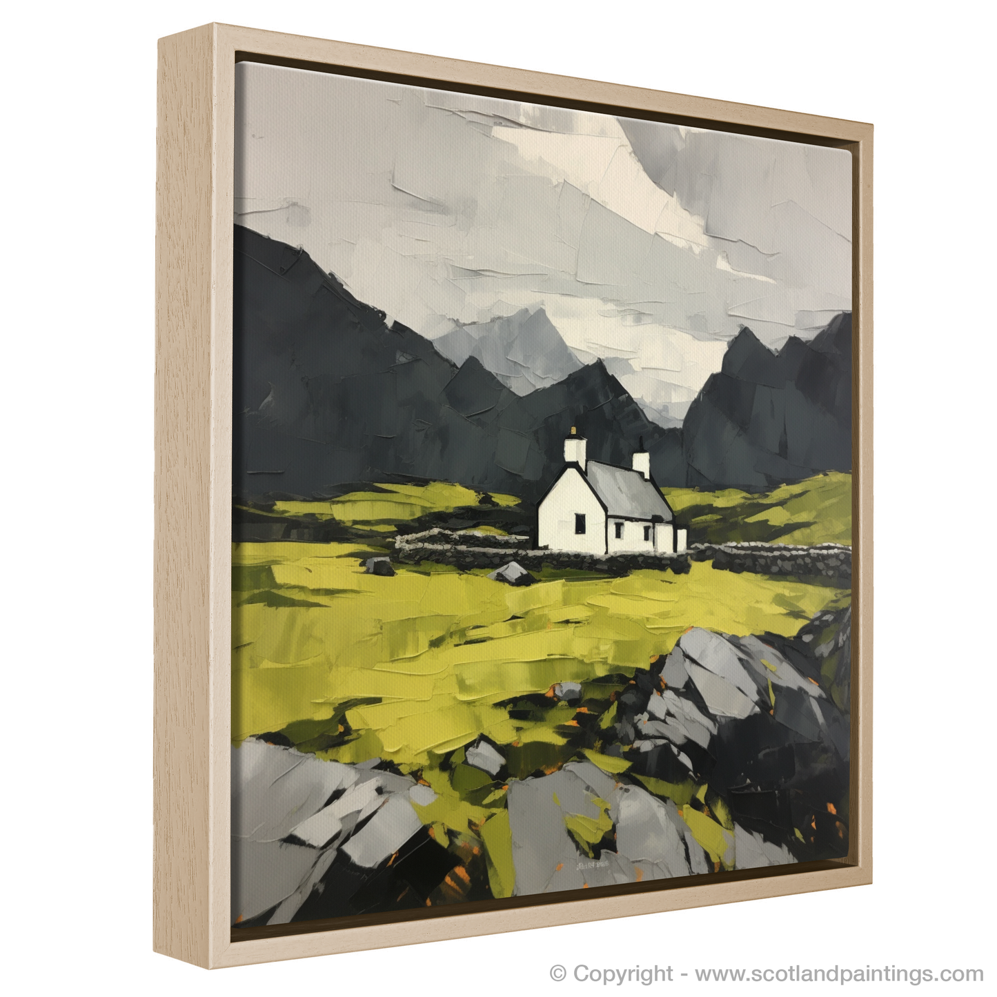 Painting and Art Print of Ben Vane. Majestic Wilderness: An Expressionist Ode to Ben Vane.