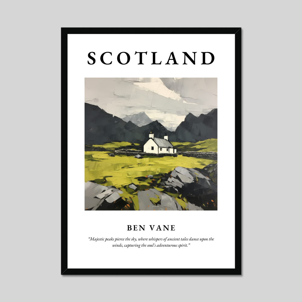 Poster of Ben Vane, Scotland.