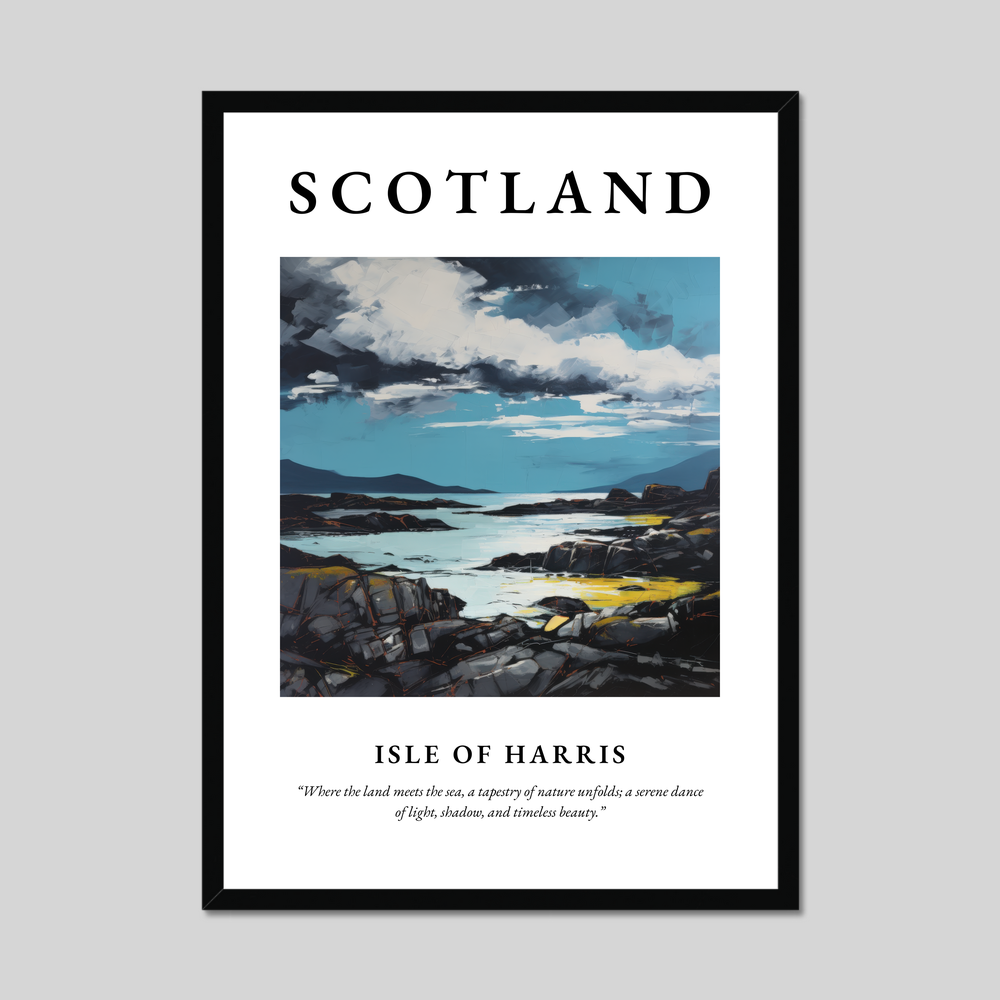 Poster of Isle of Harris, Scotland.