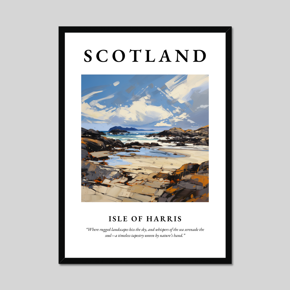 Poster of Isle of Harris, Scotland.