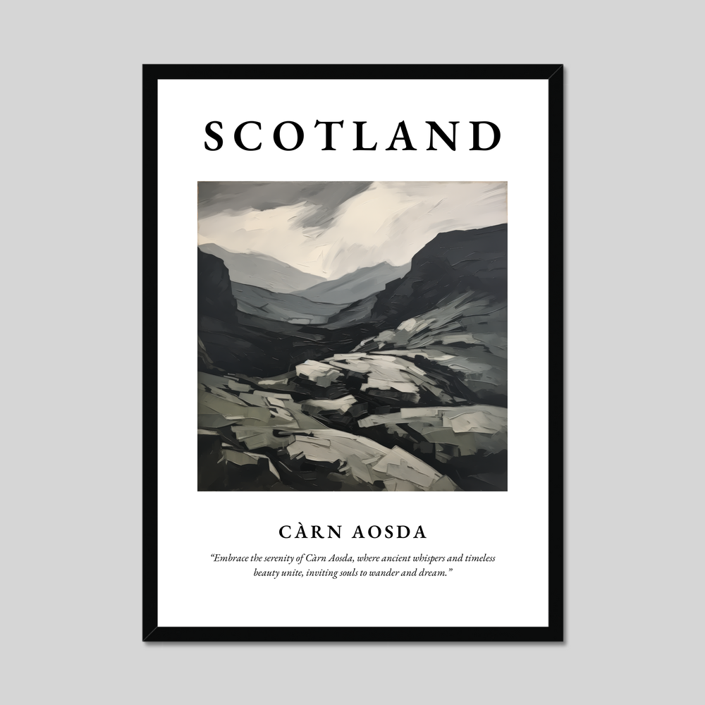 Poster of Càrn Aosda, Scotland.