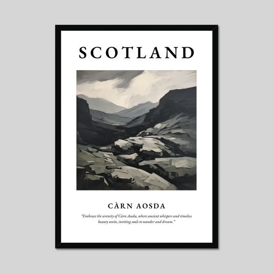 Poster of Càrn Aosda, Scotland.