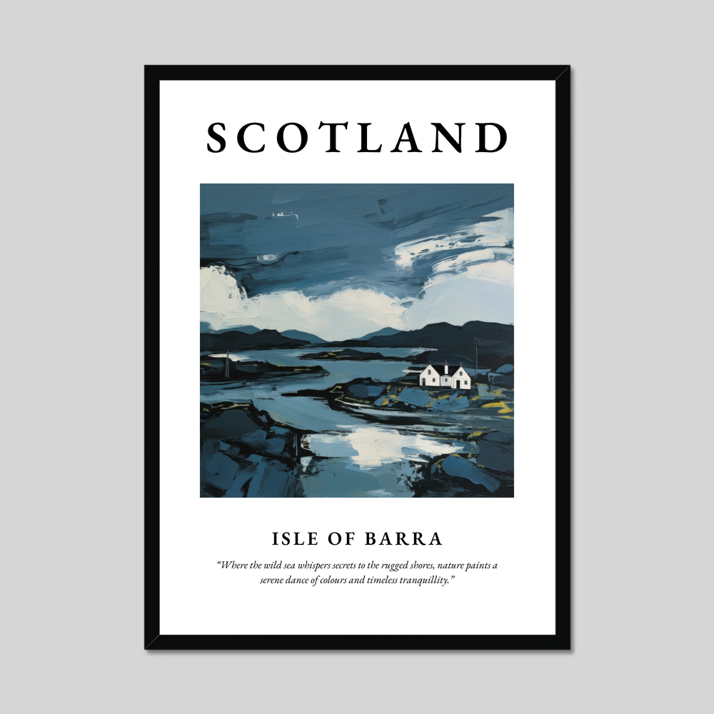 Poster of Isle of Barra, Scotland.