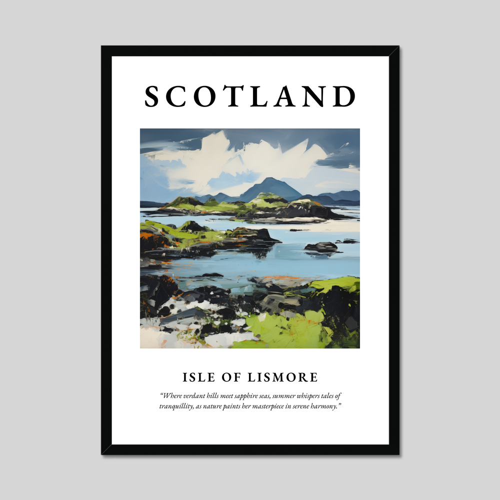 Poster of Isle of Lismore, Scotland.