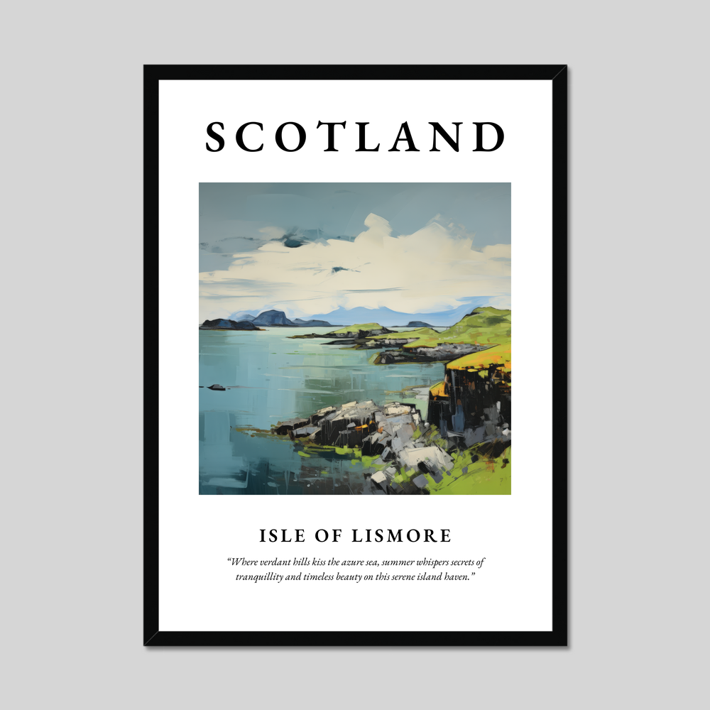 Poster of Isle of Lismore, Scotland.