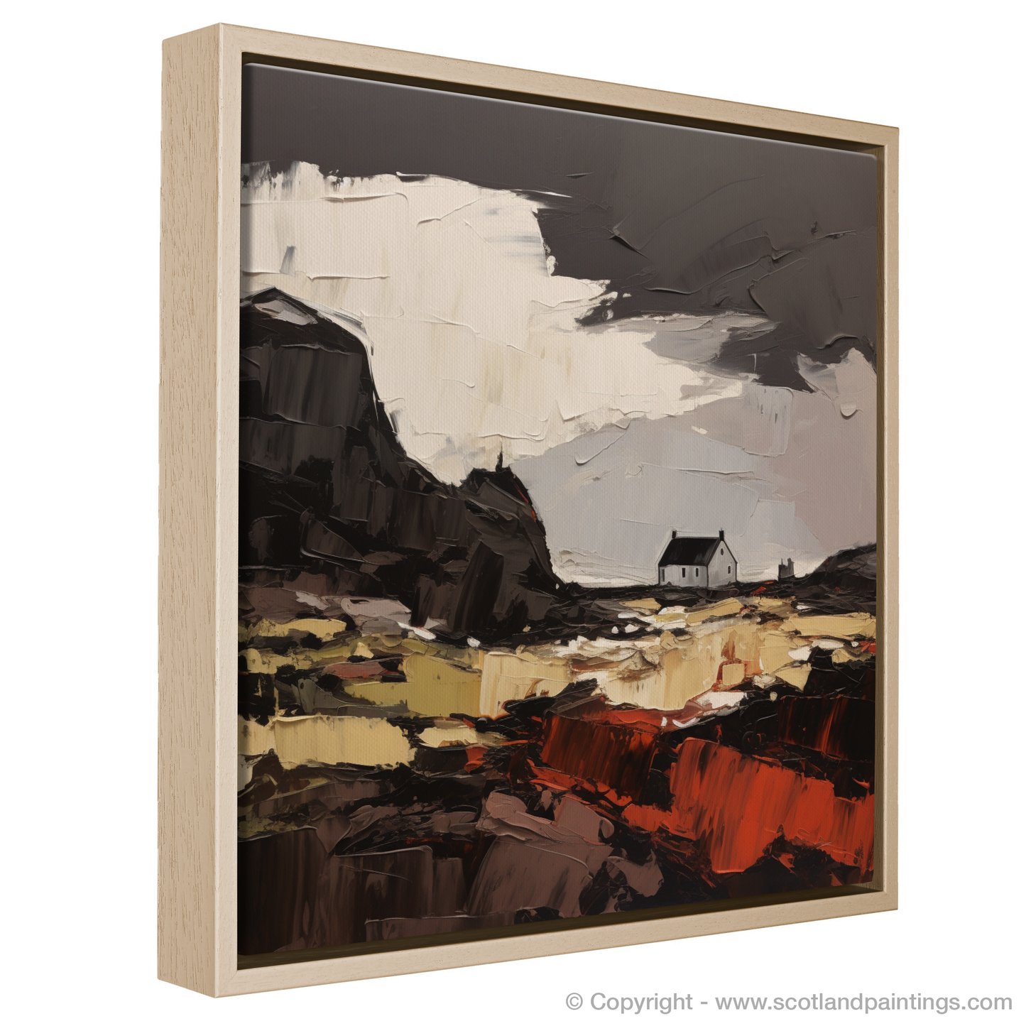 Painting and Art Print of Càrn Mairg entitled "Majestic Solitude of Càrn Mairg".