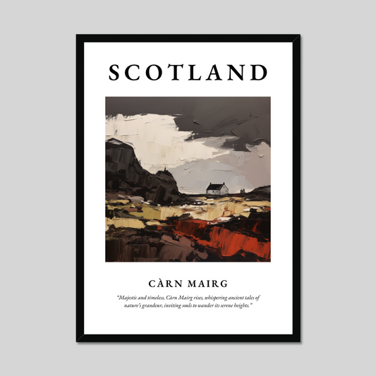 Poster of Càrn Mairg, Scotland.