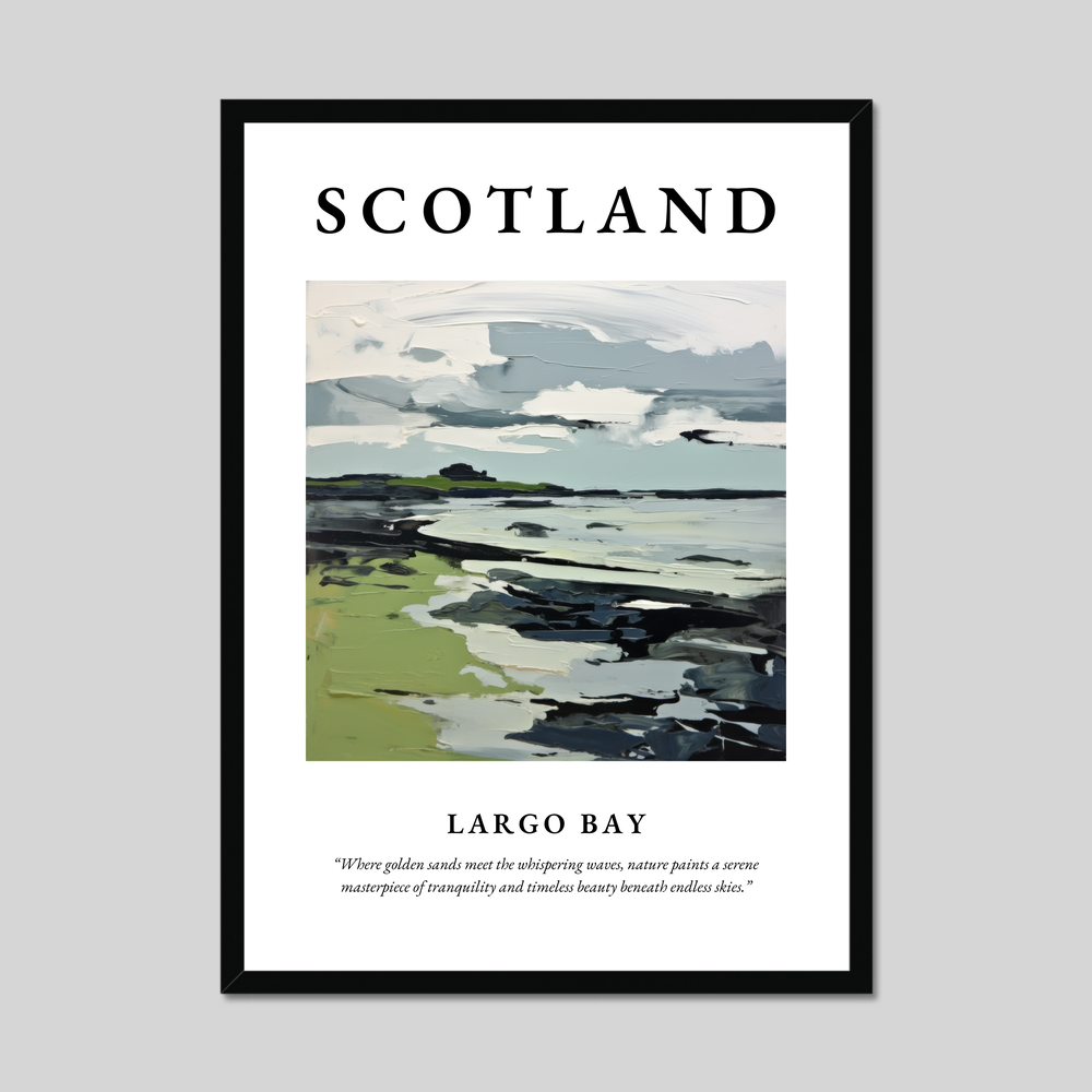 Poster of Largo Bay, Scotland.