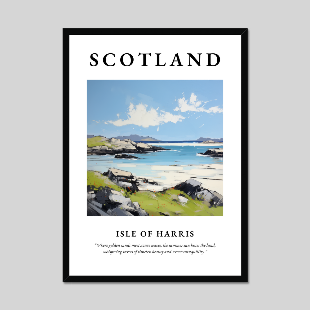 Poster of Isle of Harris, Scotland.