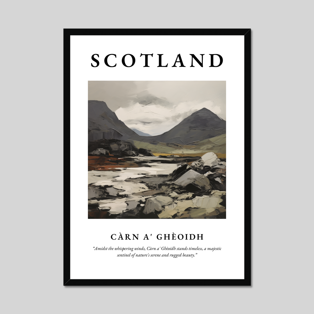 Poster of Càrn a' Ghèoidh, Scotland.