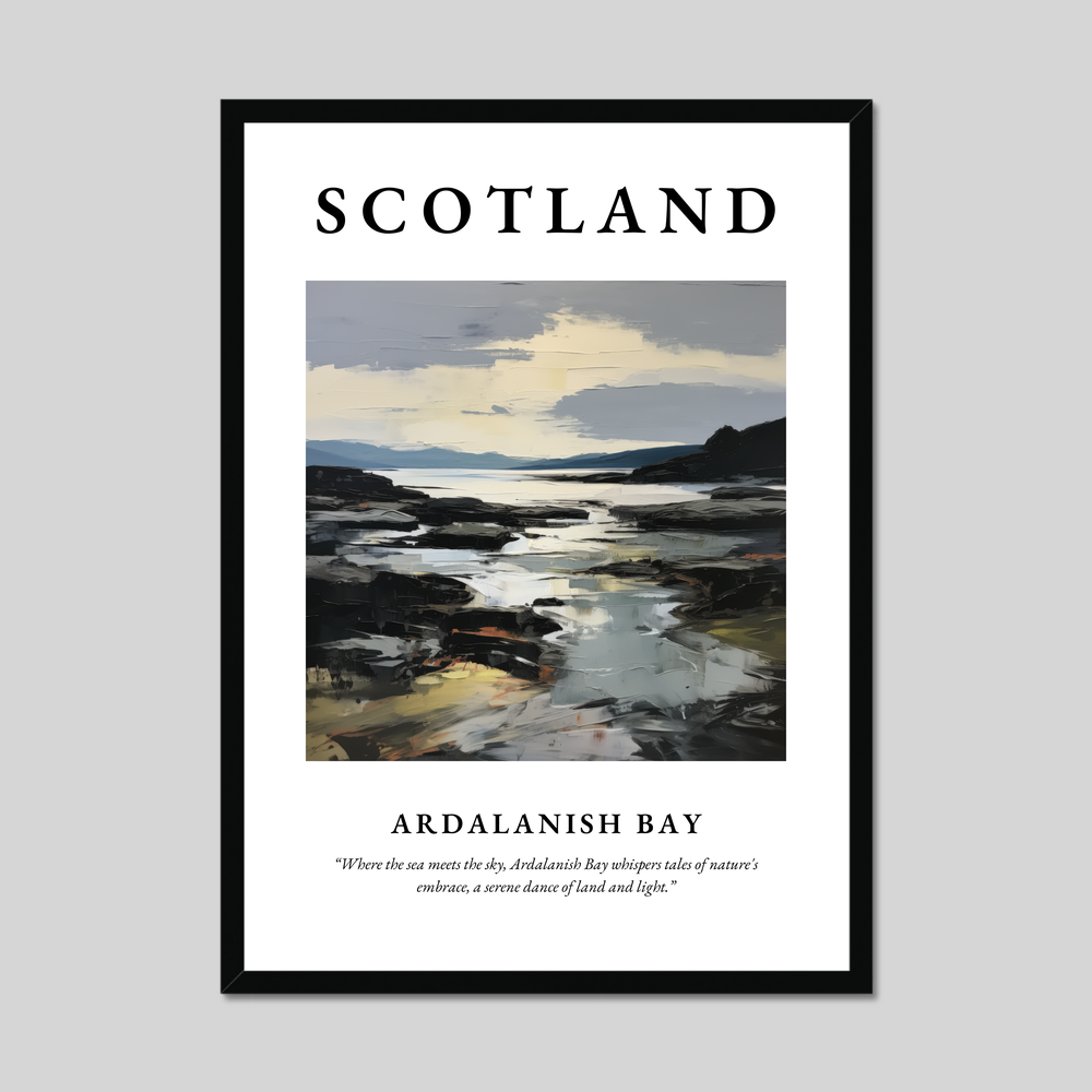 Poster of Ardalanish Bay, Scotland.