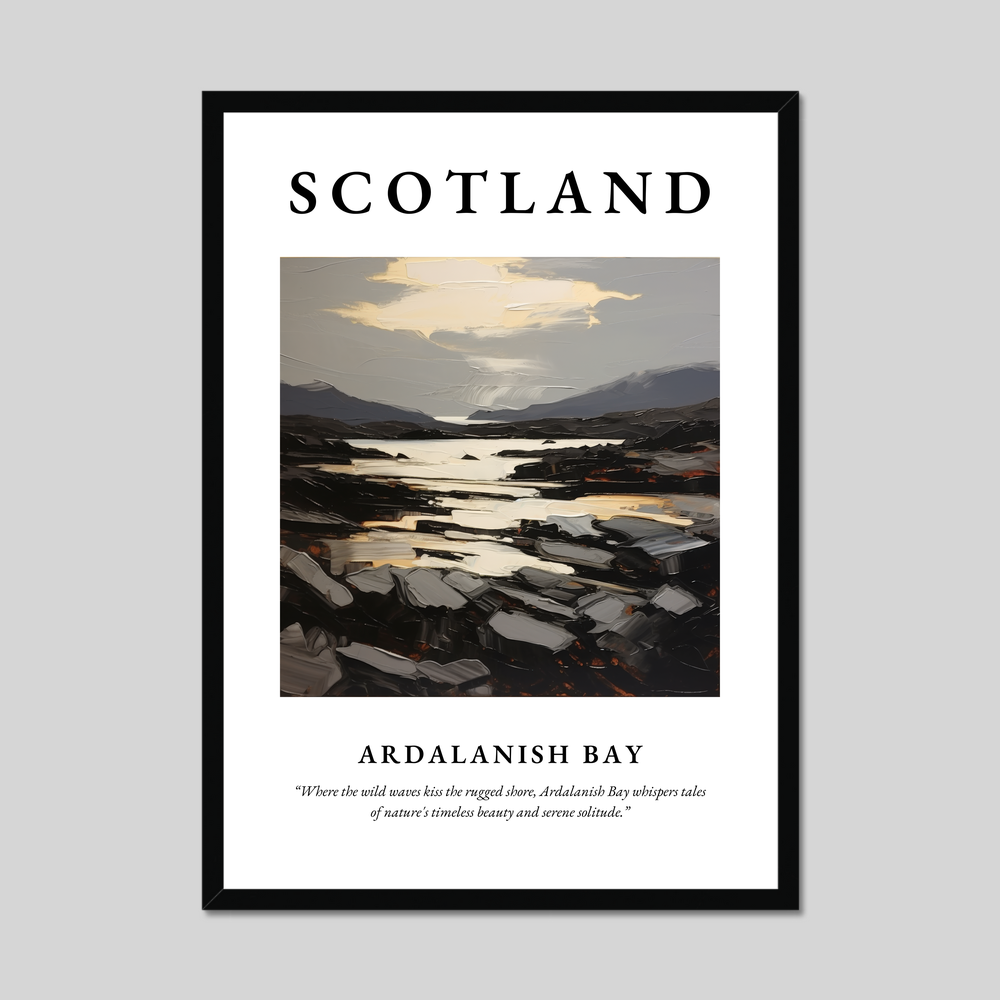 Poster of Ardalanish Bay, Scotland.