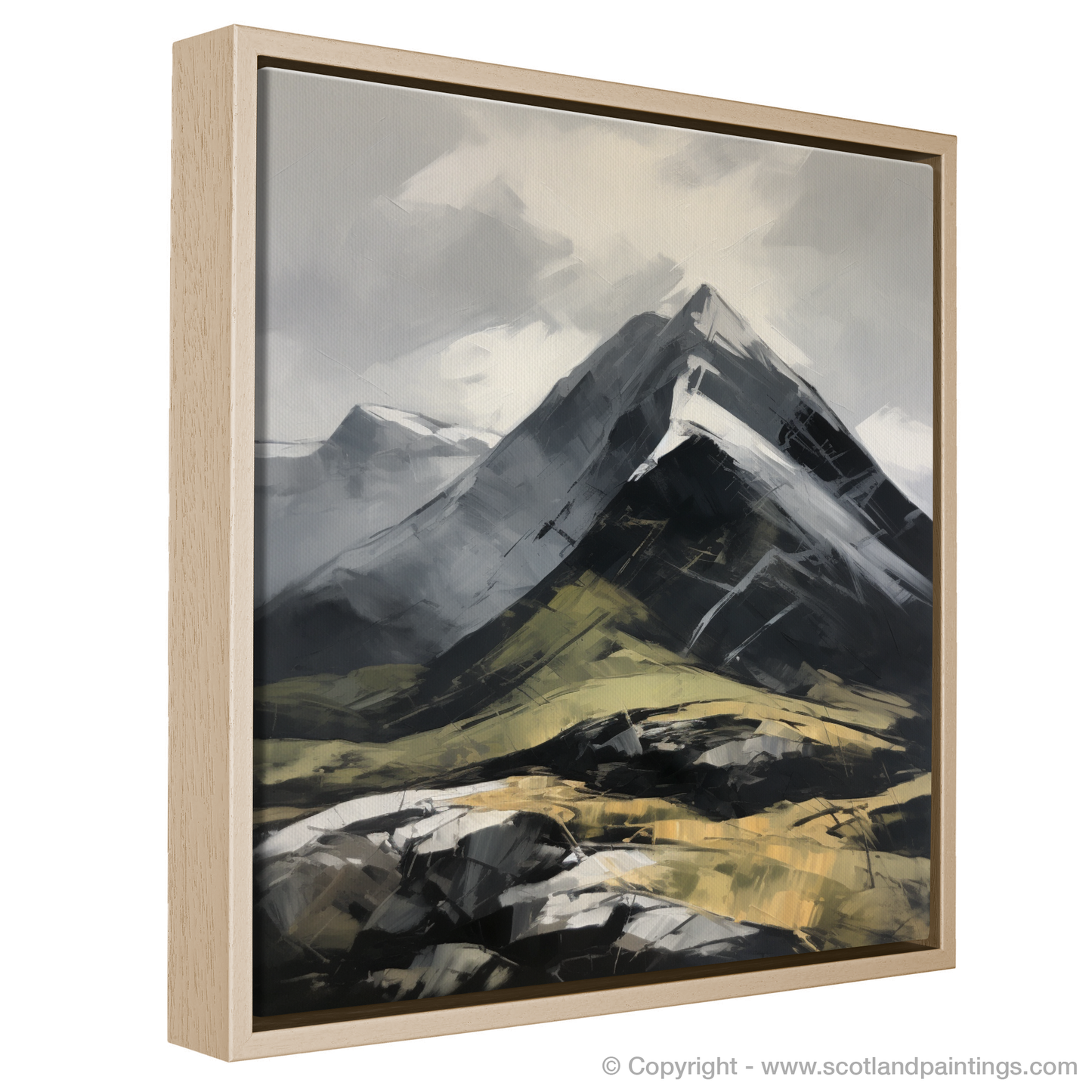 Painting and Art Print of Beinn a' Chròin entitled "Expressionist Majesty of Beinn a' Chròin".