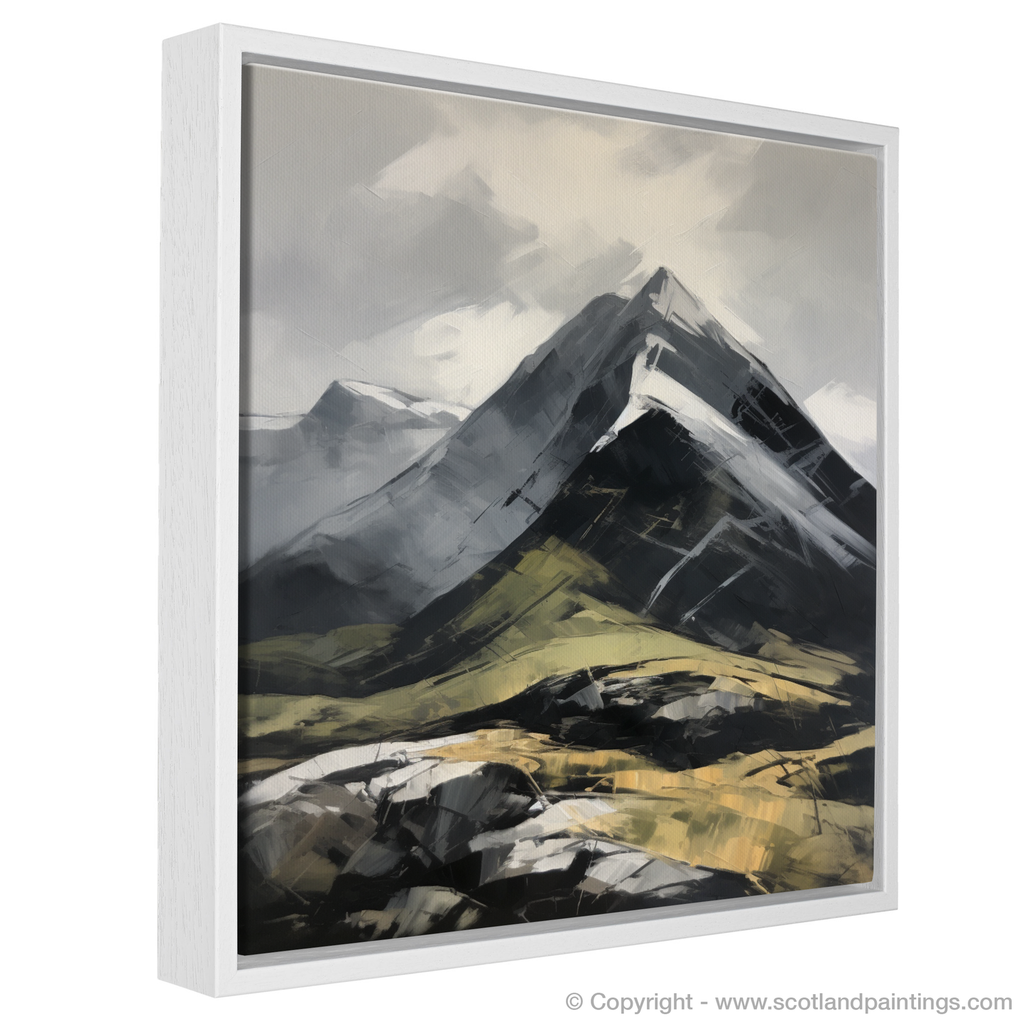 Painting and Art Print of Beinn a' Chròin entitled "Expressionist Majesty of Beinn a' Chròin".