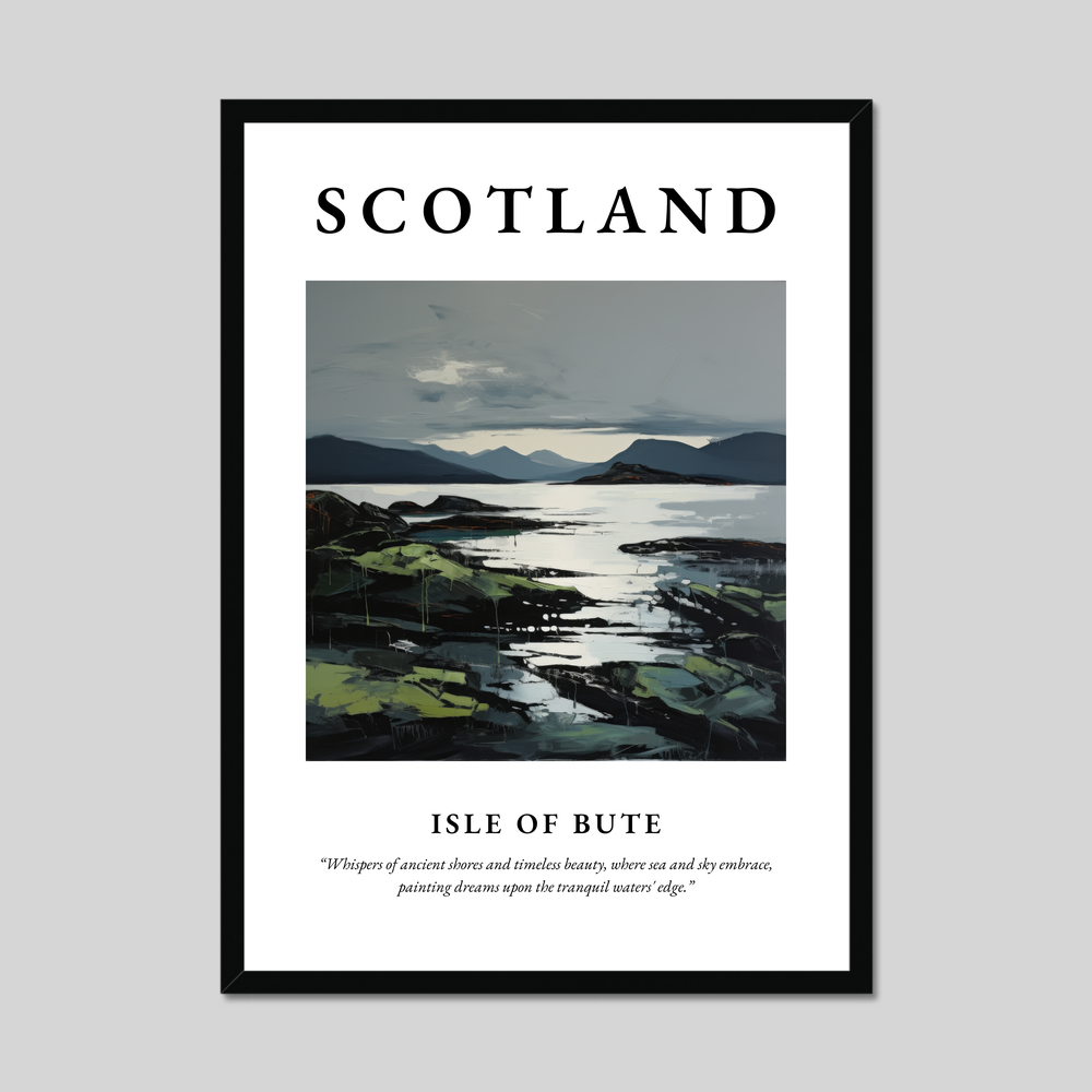 Poster of Isle of Bute, Scotland.